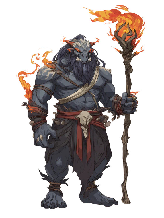Troll Pyromancer Vinyl Car Decal Sticker – Waterproof & UV-Resistant 