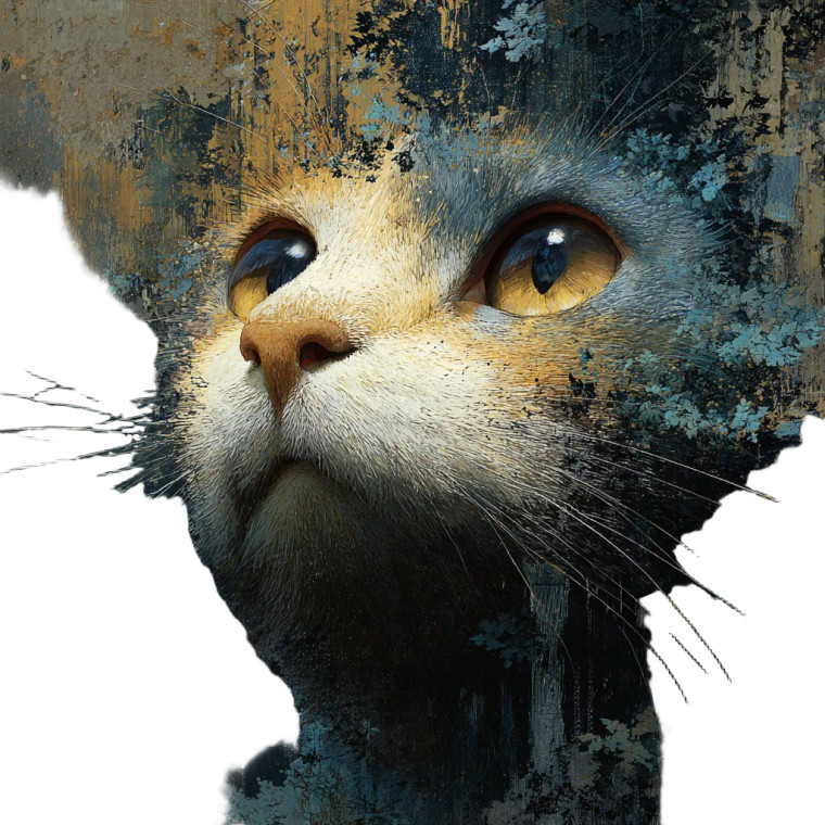 Cat V143 Vinyl Car Decal Sticker – Waterproof & UV-Resistant 