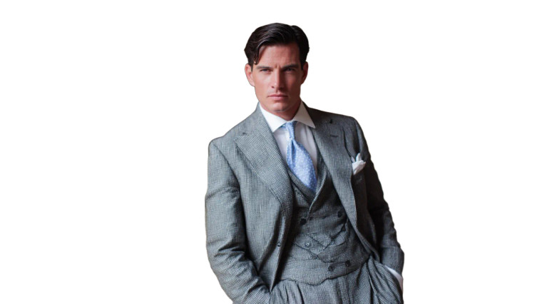 Elegant Gentleman V6 Vinyl Car Decal Sticker – Waterproof & UV-Resistant 