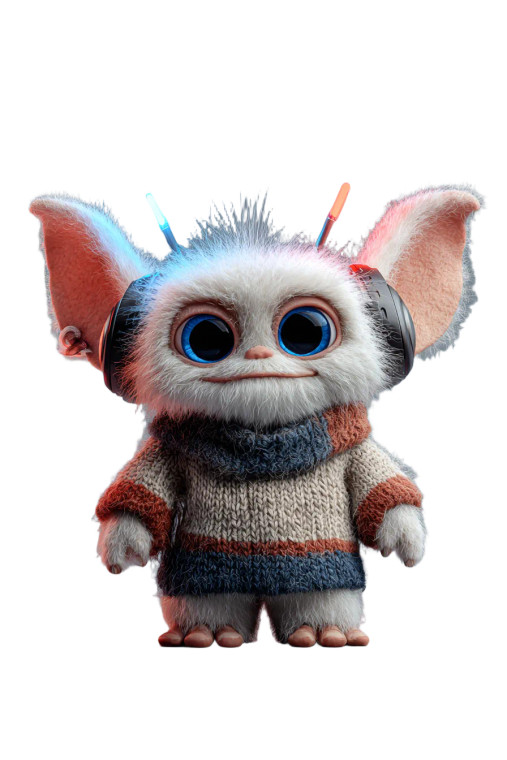 Digital Gremlin Mogwai Vinyl Car Decal Sticker – Waterproof & UV-Resistant 