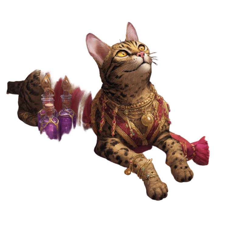 Fantasy Sorcerer Cat V2 Vinyl Car Decal Sticker – Waterproof & UV-Resistant 