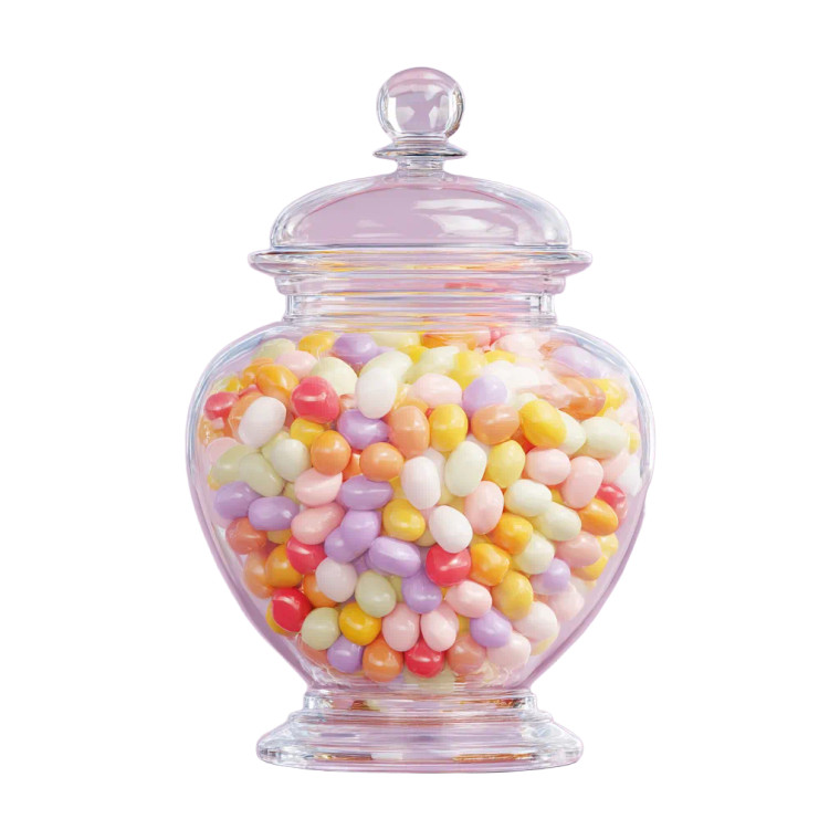 Large Candy Jar Vinyl Car Decal Sticker – Waterproof & UV-Resistant 