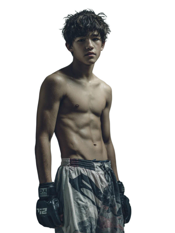 Young Mma Fighter V5 Vinyl Car Decal Sticker – Waterproof & UV-Resistant 