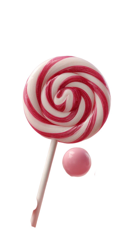 Pink Lollipop Vinyl Car Decal Sticker – Waterproof & UV-Resistant 