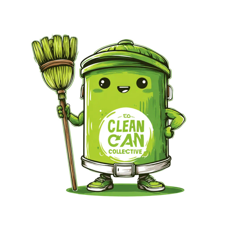 Happy Clean Can Vinyl Car Decal Sticker – Waterproof & UV-Resistant 