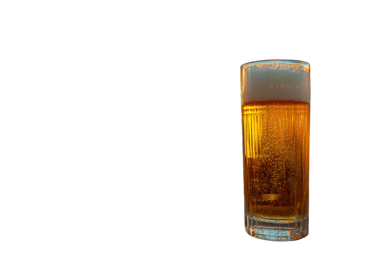 Golden Beer Glass V2 Vinyl Car Decal Sticker – Waterproof & UV-Resistant 