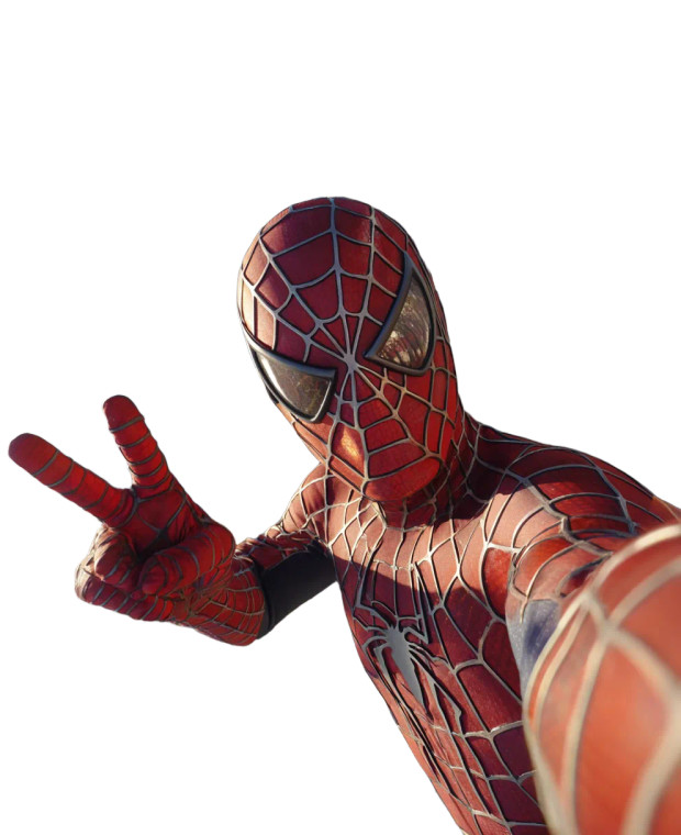 Spider-Man Selfie V6 Vinyl Car Decal Sticker – Waterproof & UV-Resistant 