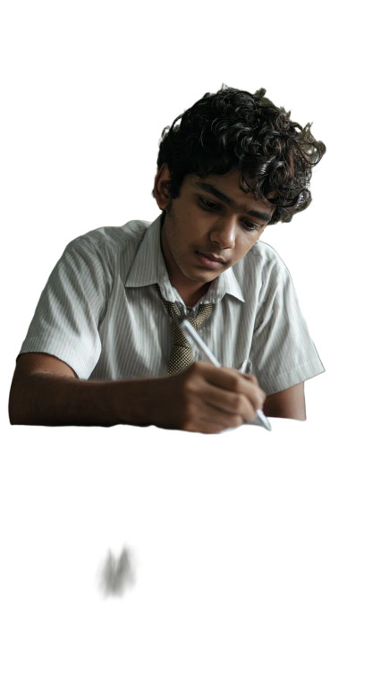 South Indian Student Vinyl Car Decal Sticker – Waterproof & UV-Resistant 