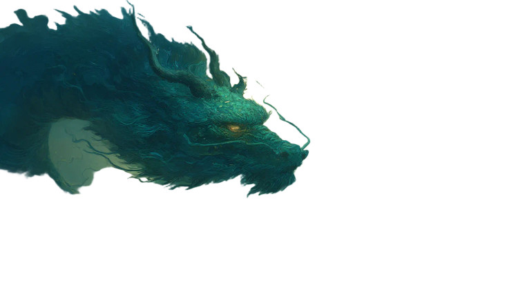 Majestic Chinese Dragon V12 Vinyl Car Decal Sticker – Waterproof & UV-Resistant 