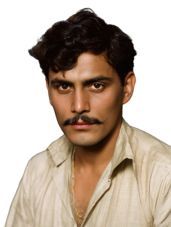 Classic Bollywood Actor Vinyl Car Decal Sticker – Waterproof & UV-Resistant 