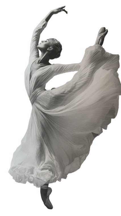 Dancer In Petticoat Vinyl Car Decal Sticker – Waterproof & UV-Resistant 
