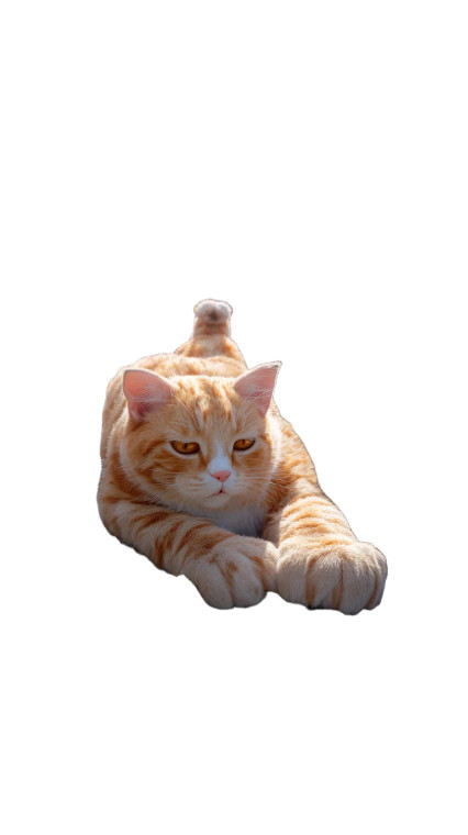 Giant Singing Cat V6 Vinyl Car Decal Sticker – Waterproof & UV-Resistant 