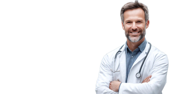 Professional Male Doctor V2 Vinyl Car Decal Sticker – Waterproof & UV-Resistant 
