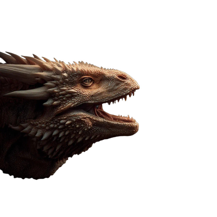 Fire Breathing Dragon V7 Vinyl Car Decal Sticker – Waterproof & UV-Resistant 
