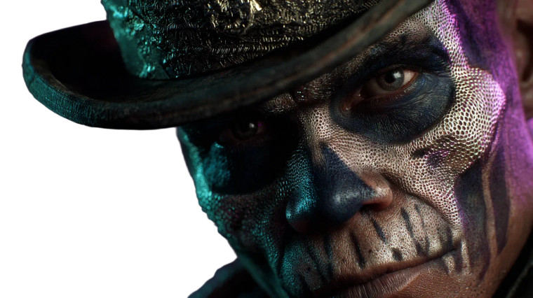 Baron Samedi Portrait Vinyl Car Decal Sticker – Waterproof & UV-Resistant 