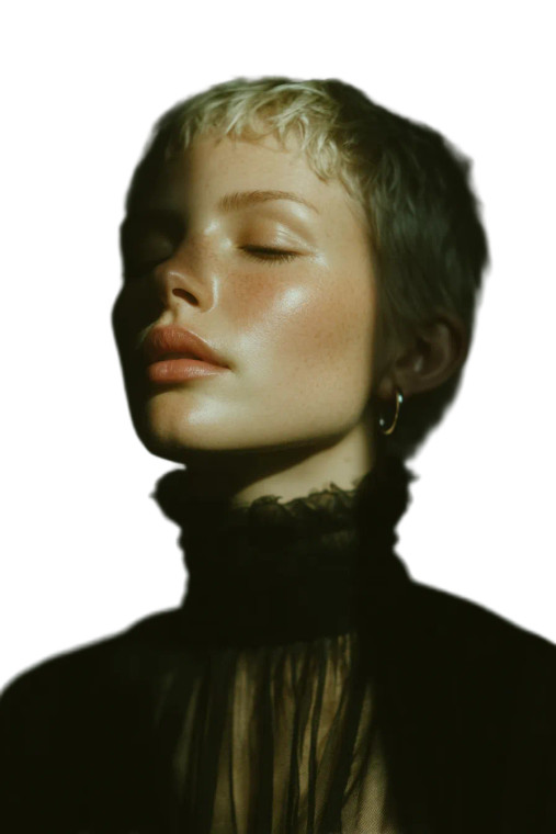 Minimalist Portrait V4 Vinyl Car Decal Sticker – Waterproof & UV-Resistant 