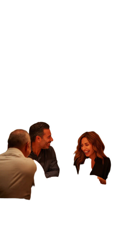 Persian Friends Dining Vinyl Car Decal Sticker – Waterproof & UV-Resistant 