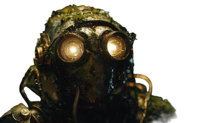 Biomechanical Robot V2 Vinyl Car Decal Sticker – Waterproof & UV-Resistant 