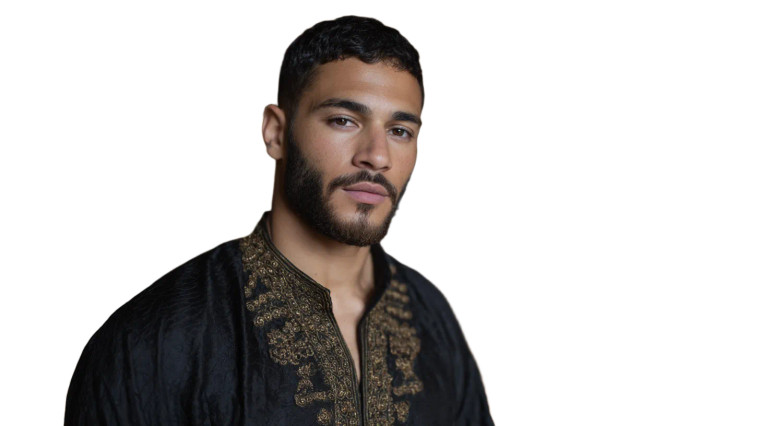 Arabic Male Model Vinyl Car Decal Sticker – Waterproof & UV-Resistant 