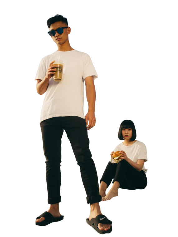 Stylish Beach Duo V3 Vinyl Car Decal Sticker – Waterproof & UV-Resistant 