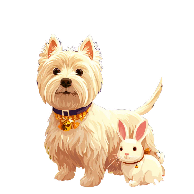 Moonlit Companions Vinyl Car Decal Sticker – Waterproof & UV-Resistant 