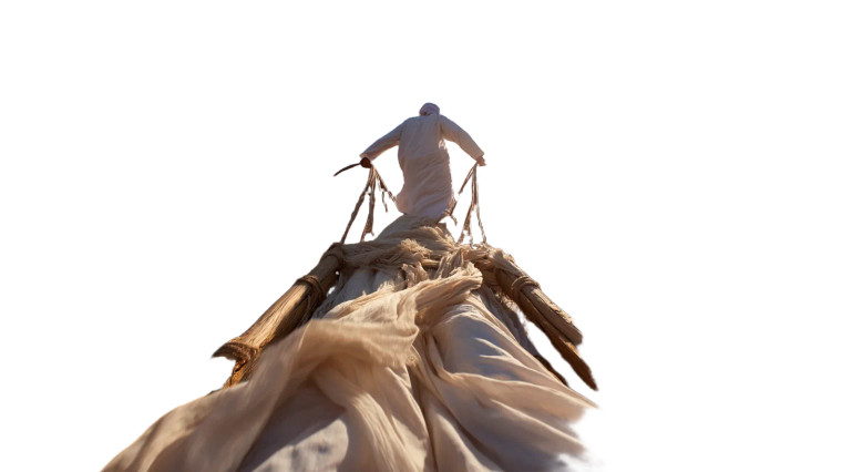 Desert Stretcher Journey Vinyl Car Decal Sticker – Waterproof & UV-Resistant 