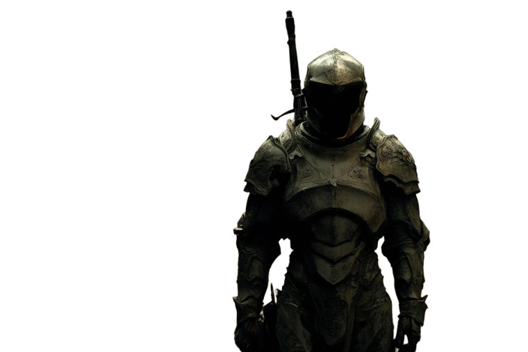 Cyborg Warrior Night Vinyl Car Decal Sticker – Waterproof & UV-Resistant 