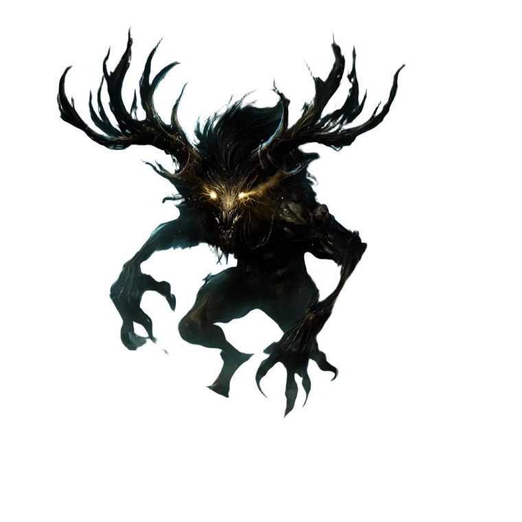 Wendigo V4 Vinyl Car Decal Sticker – Waterproof & UV-Resistant 