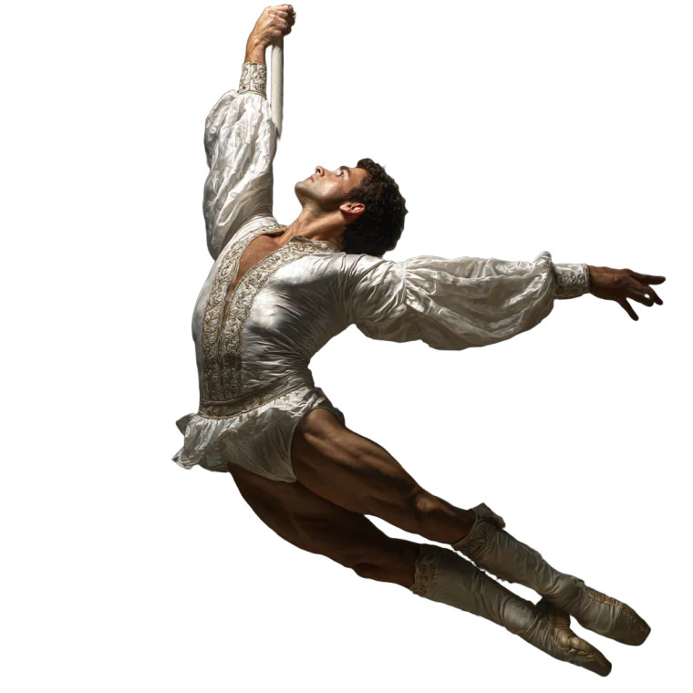 Acrobat Male Vinyl Car Decal Sticker – Waterproof & UV-Resistant 