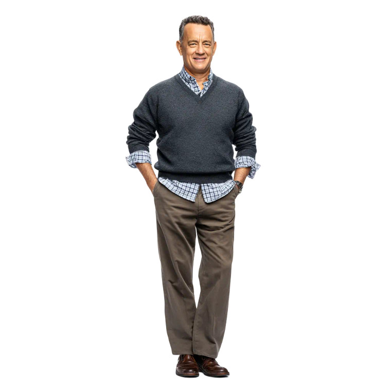 Tom Hanks V2 Vinyl Car Decal Sticker – Waterproof & UV-Resistant 