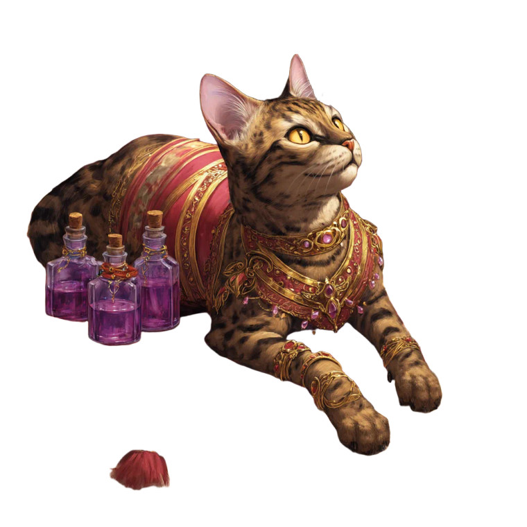 Fantasy Sorcerer Cat V3 Vinyl Car Decal Sticker – Waterproof & UV-Resistant 