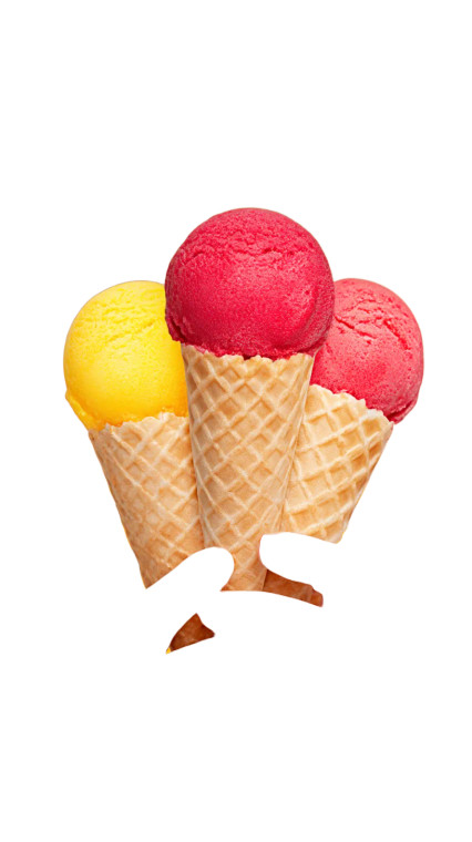 Melting Ice Cream V16 Vinyl Car Decal Sticker – Waterproof & UV-Resistant 
