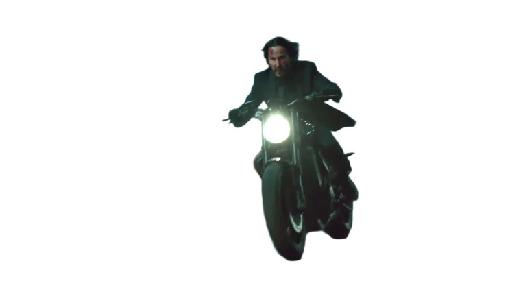 John Wick Chase Vinyl Car Decal Sticker – Waterproof & UV-Resistant 