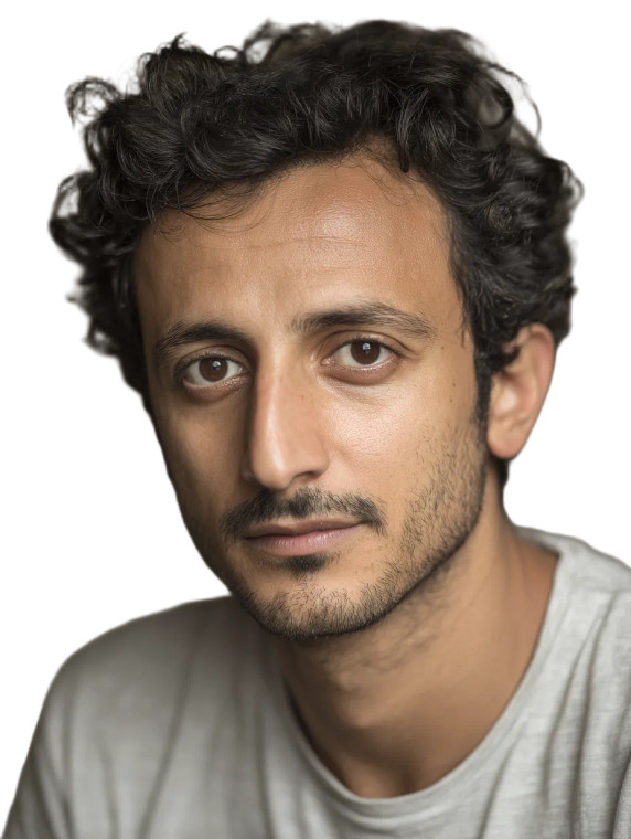 Introspective Middle Eastern Man Vinyl Car Decal Sticker – Waterproof & UV-Resistant 