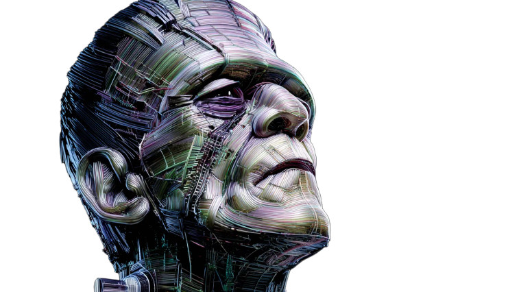 Mechanical Frankenstein Vinyl Car Decal Sticker – Waterproof & UV-Resistant 