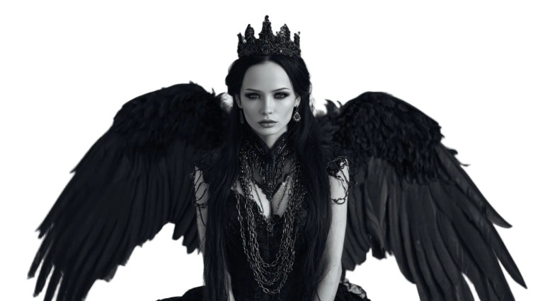 Lonely Angel Silhouette V2 Vinyl Car Decal Sticker – Waterproof & UV-Resistant 