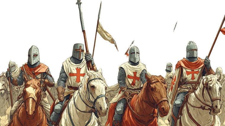 Crusaders Siege Jerusalem Vinyl Car Decal Sticker – Waterproof & UV-Resistant 