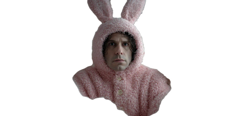 Pink Bunny Dream Vinyl Car Decal Sticker – Waterproof & UV-Resistant 
