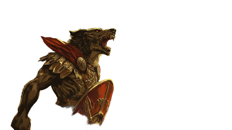 Roman Werewolf Legion Vinyl Car Decal Sticker – Waterproof & UV-Resistant 