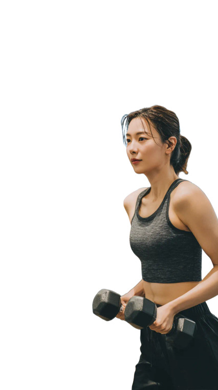 Korean Gym Workout Vinyl Car Decal Sticker – Waterproof & UV-Resistant 