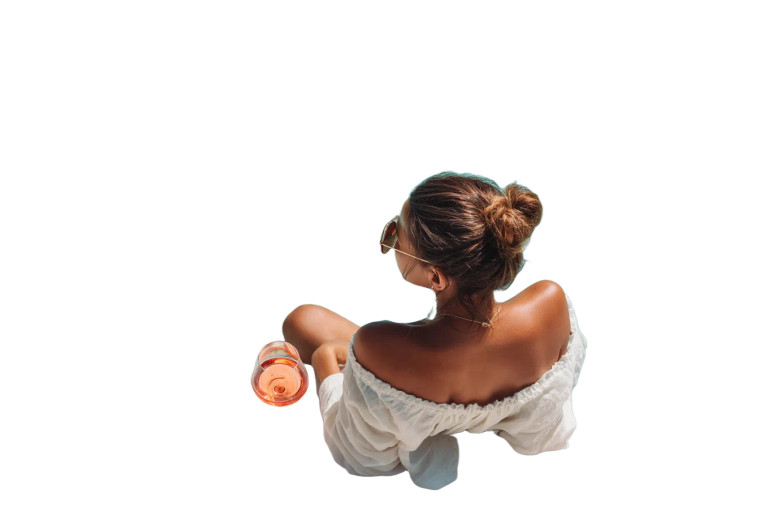 Poolside Relaxation V7 Vinyl Car Decal Sticker – Waterproof & UV-Resistant 