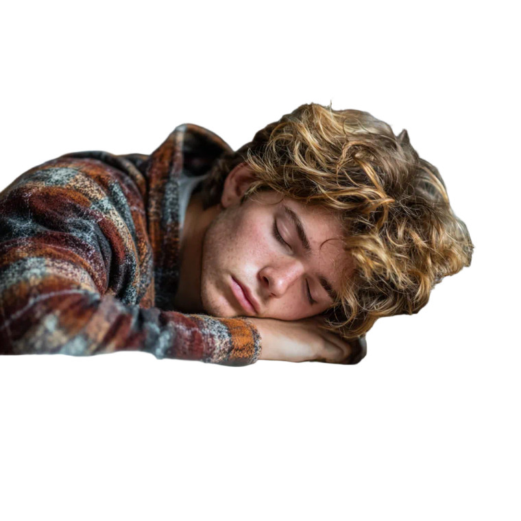 Sleeping Student V2 Vinyl Car Decal Sticker – Waterproof & UV-Resistant 