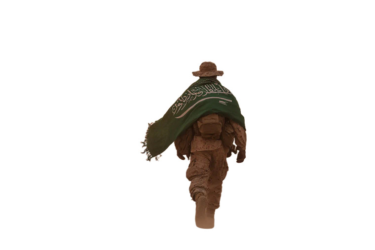 Proud Saudi Soldier Vinyl Car Decal Sticker – Waterproof & UV-Resistant 