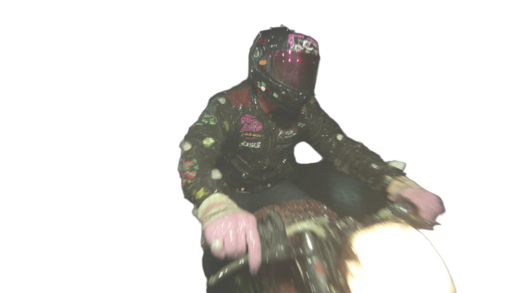 Neon Racer Vinyl Car Decal Sticker – Waterproof & UV-Resistant 