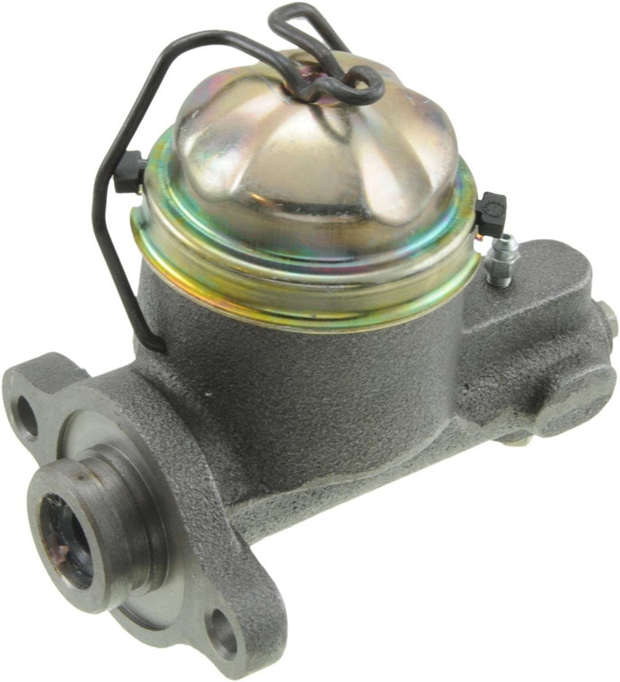 Dorman Brake Master Cylinder M36242 First Stop; OE Replacement; 7/8 Inch Bore; Single 7/16 - 24 Port; With Reservoir; Without Vehicle Connector