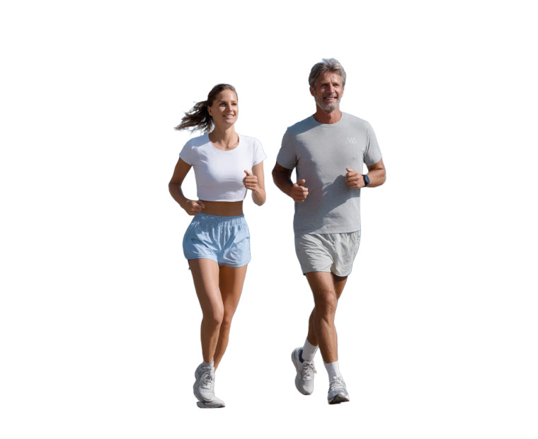 Jogging Couple Vinyl Car Decal Sticker – Waterproof & UV-Resistant  Jogging Couple Vinyl Car Decal Sticker – Waterproof & UV-Resistant