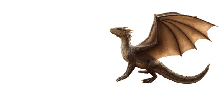 Winged Dragon Stretch Vinyl Car Decal Sticker – Waterproof & UV-Resistant 