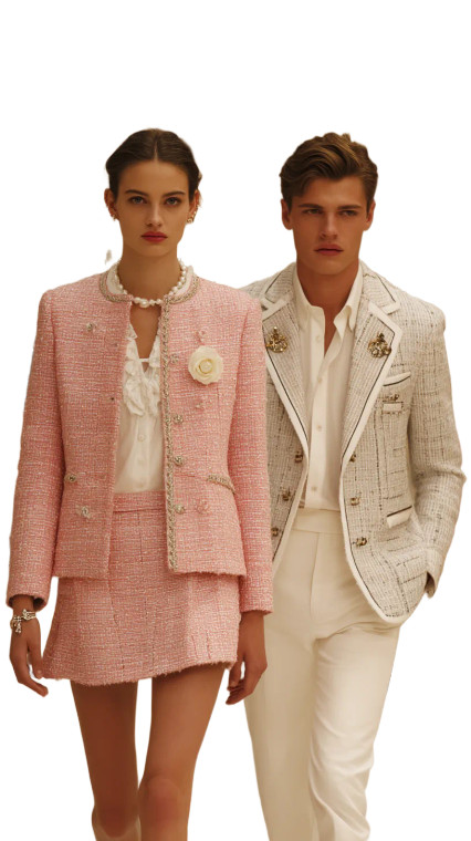 Elegant Runway Duo Vinyl Car Decal Sticker – Waterproof & UV-Resistant 