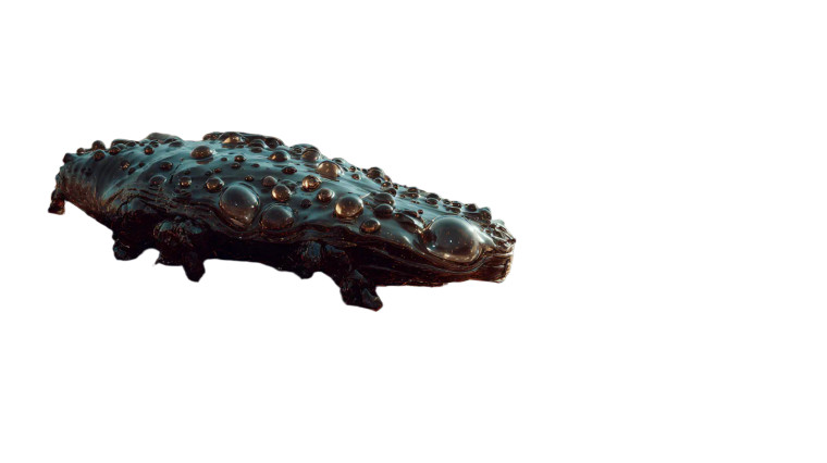 Martian Slime Creature Vinyl Car Decal Sticker – Waterproof & UV-Resistant 