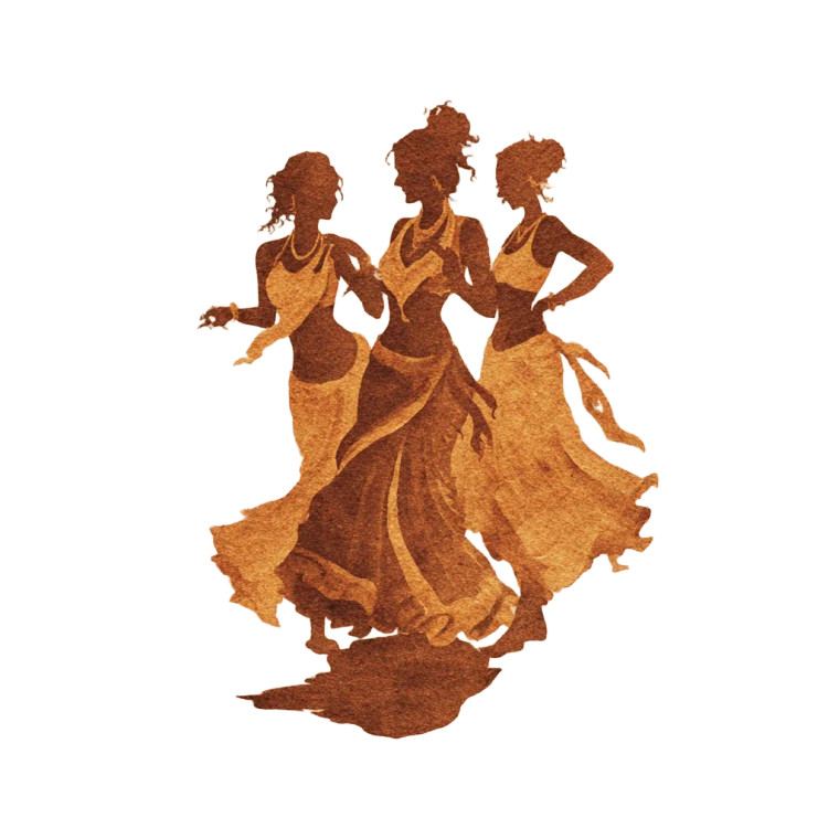 Ancient Indian Women Vinyl Car Decal Sticker – Waterproof & UV-Resistant 